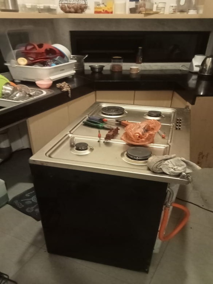 Teknisi service kompor gas tanam di Medan